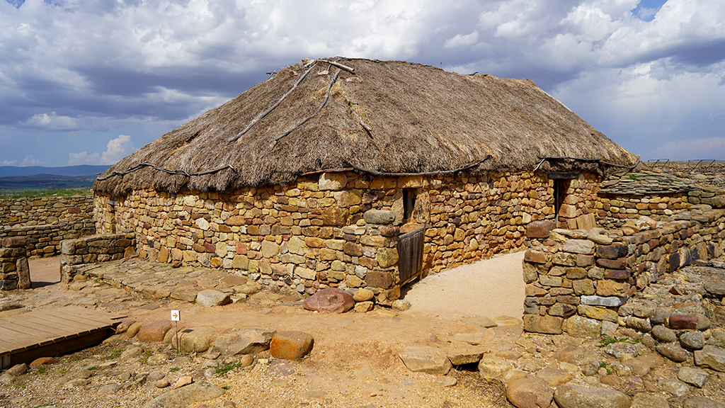 Así era una casa romana, yacimiento numancia